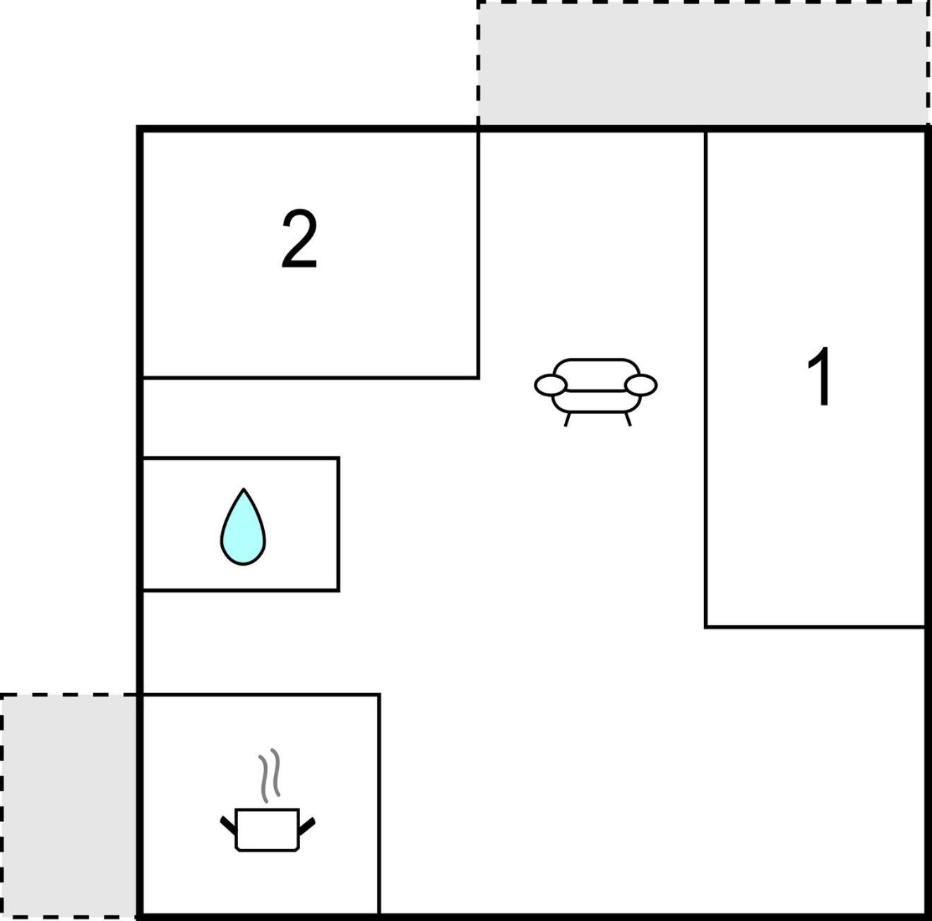 2 Bedroom Cozy In Appartement *